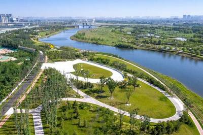 灃河濕地公園 當設計師把市政項目炫成旅游景點